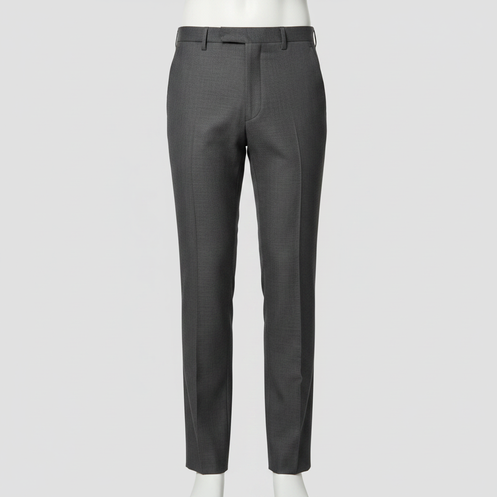 Grey Slim Trousers