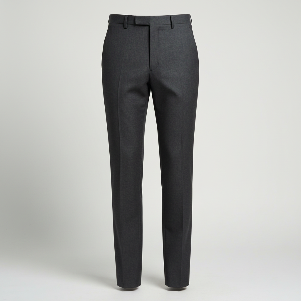 Navy Tailored Trousers