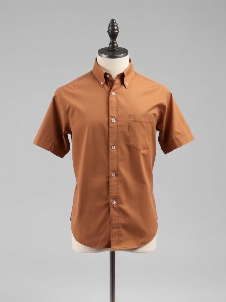 Junior Dobby Tan Shirt