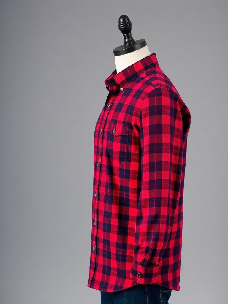Junior Red Flannel Shirt alternate view