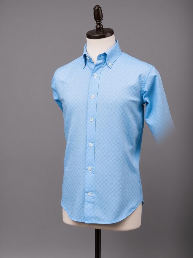 Junior Sky Jacquard Shirt alternate view