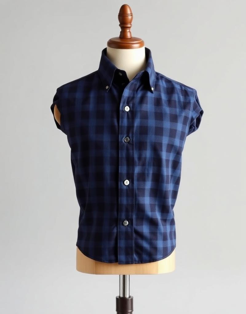 Junior Indigo Wool Performance Shirt